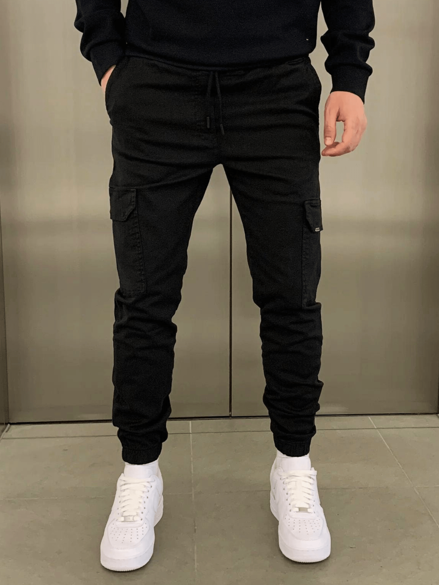 Cargo Jogger - Black