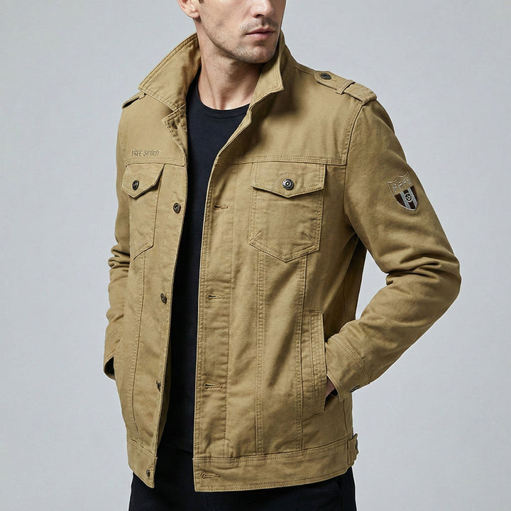 Marcello Utility-Jacke aus Baumwolle