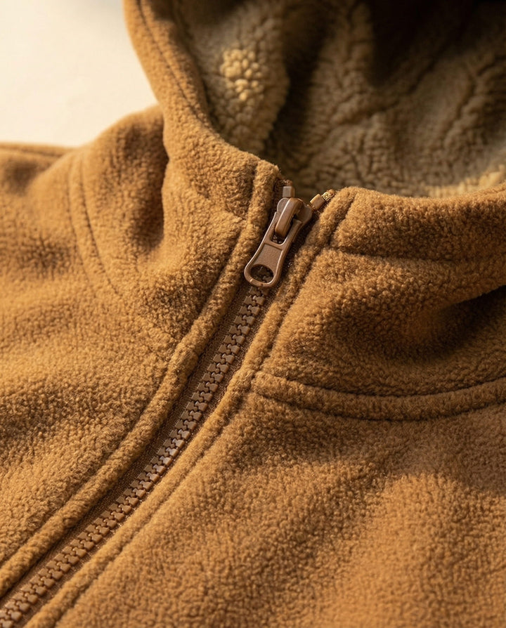 Ricardo Fleece-gefütterter Hoodie mit Reißverschluss