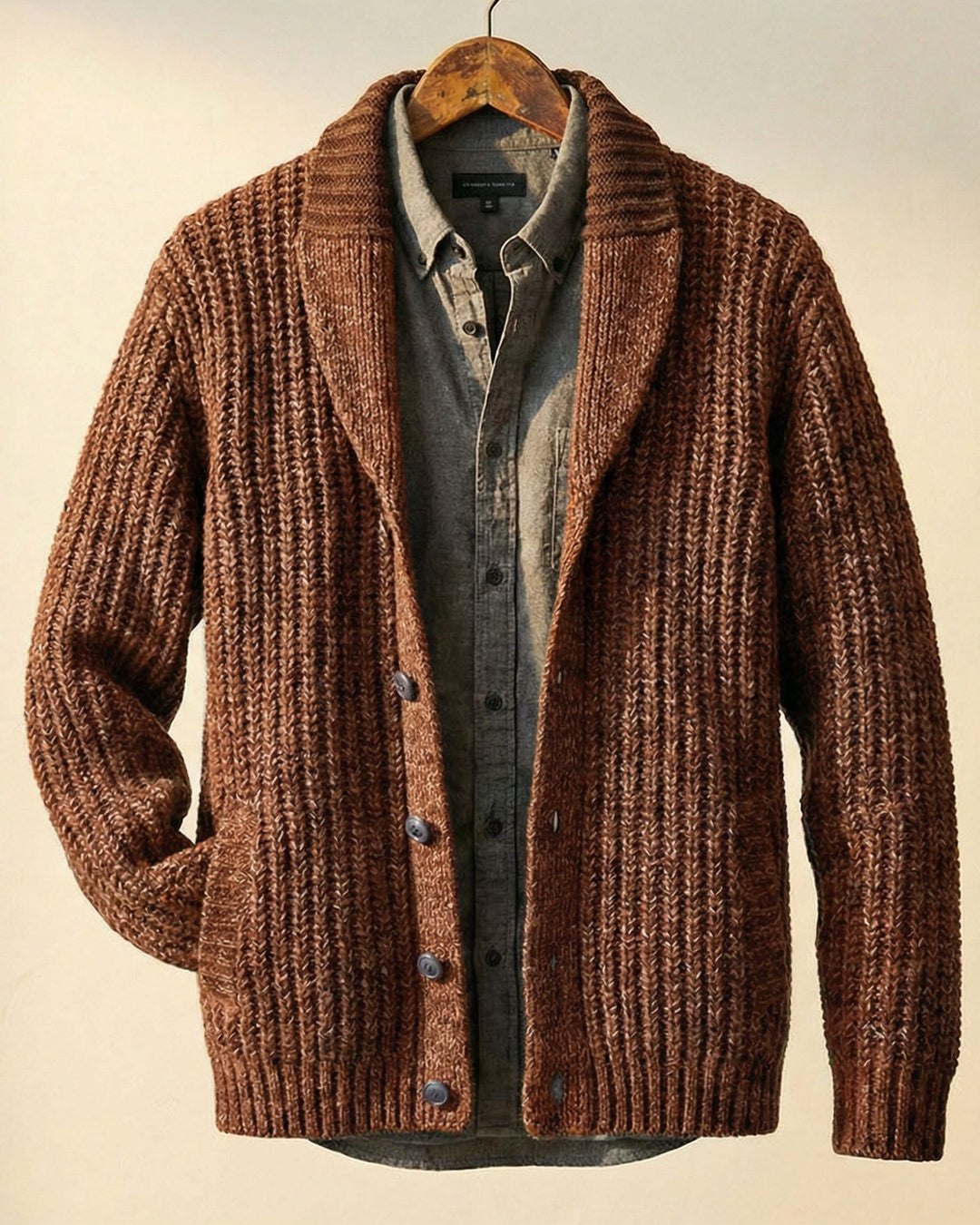Stefano Strickjacke aus Wollmischung