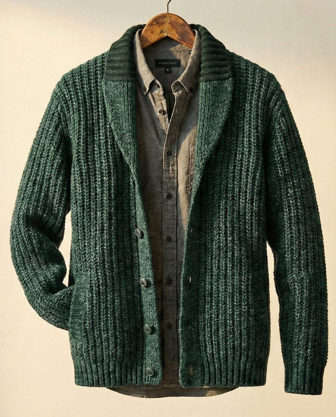 Dario Strickjacke aus Wollmischung