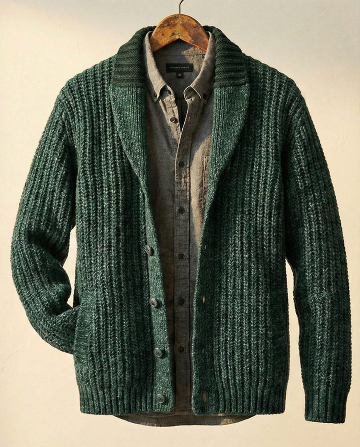 Dario Strickjacke aus Wollmischung