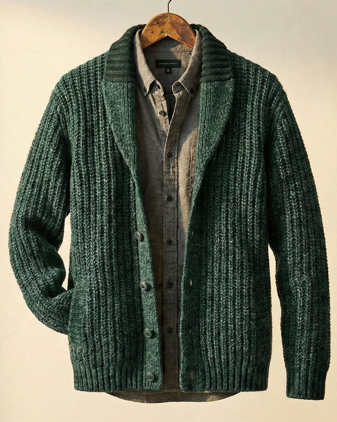 Stefano Strickjacke aus Wollmischung