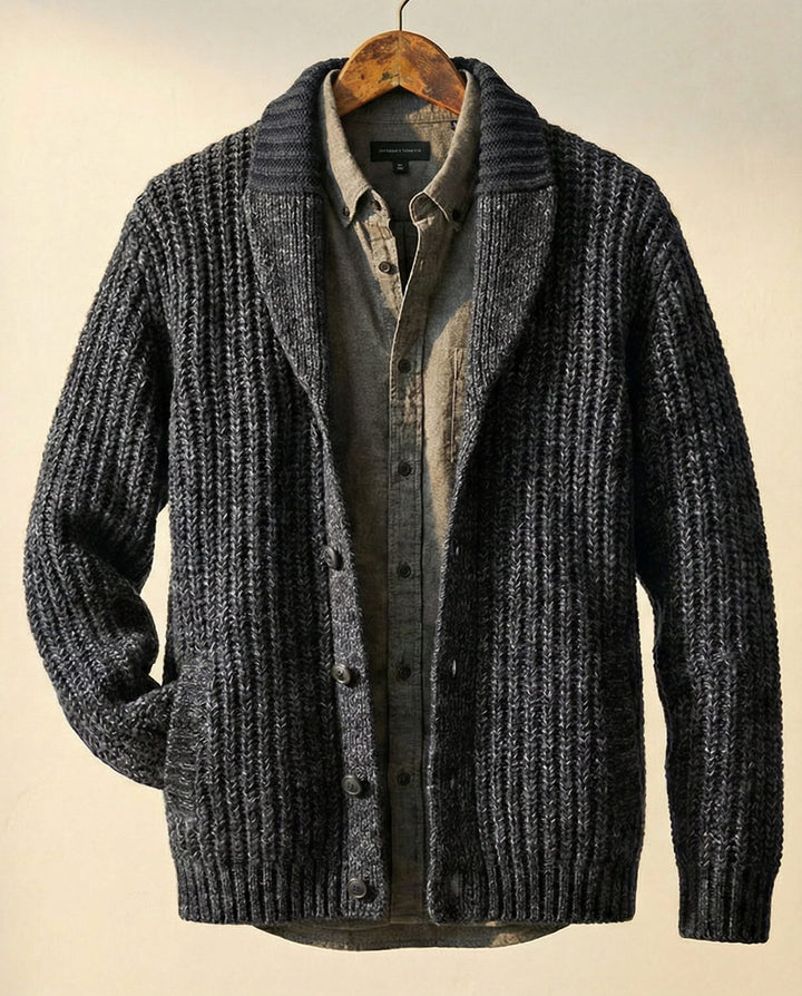 Dario Strickjacke aus Wollmischung