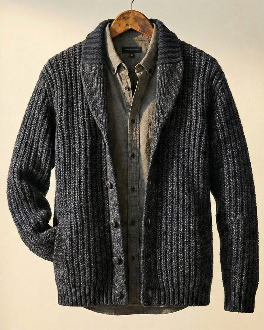 Stefano Strickjacke aus Wollmischung