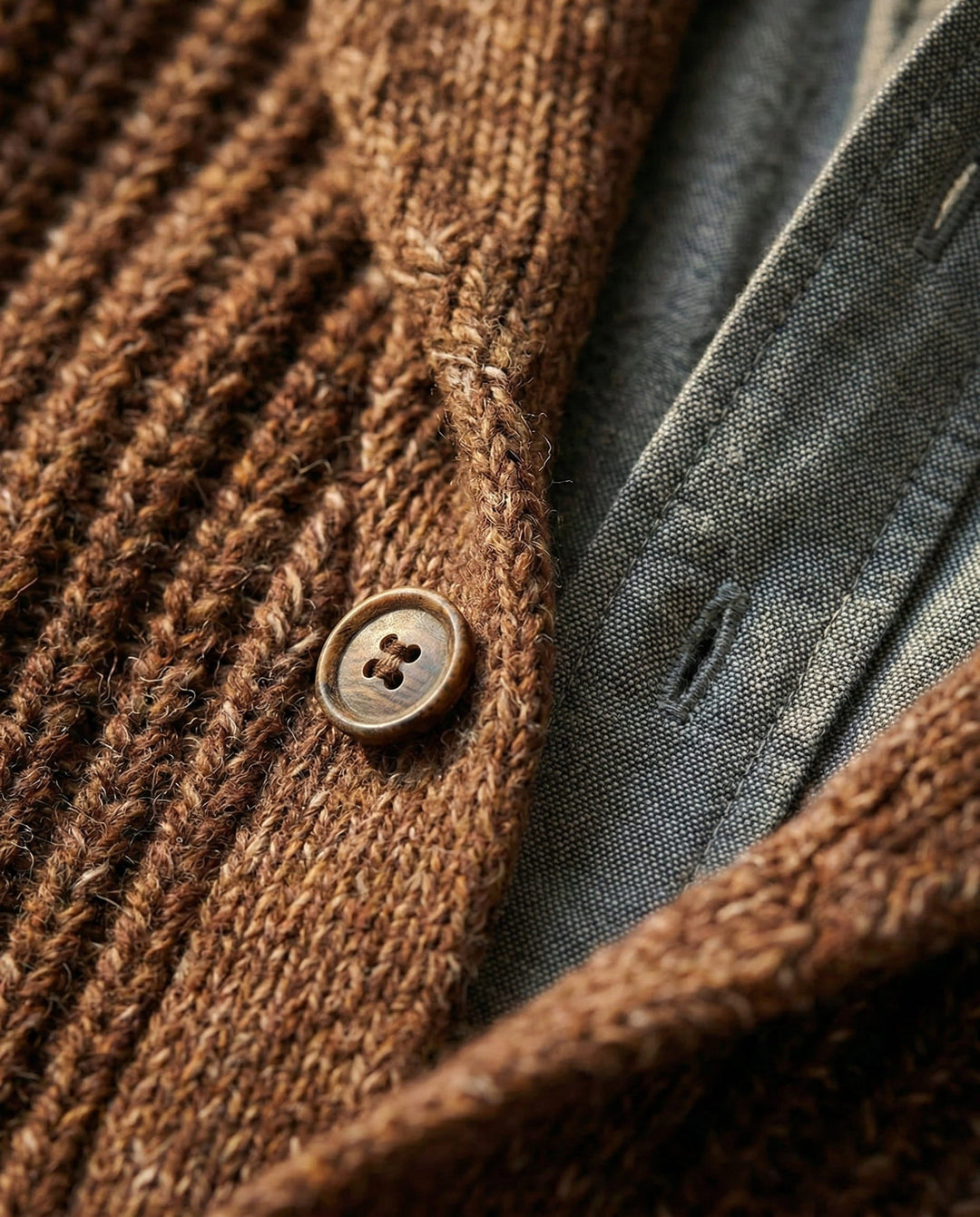 Dario Strickjacke aus Wollmischung