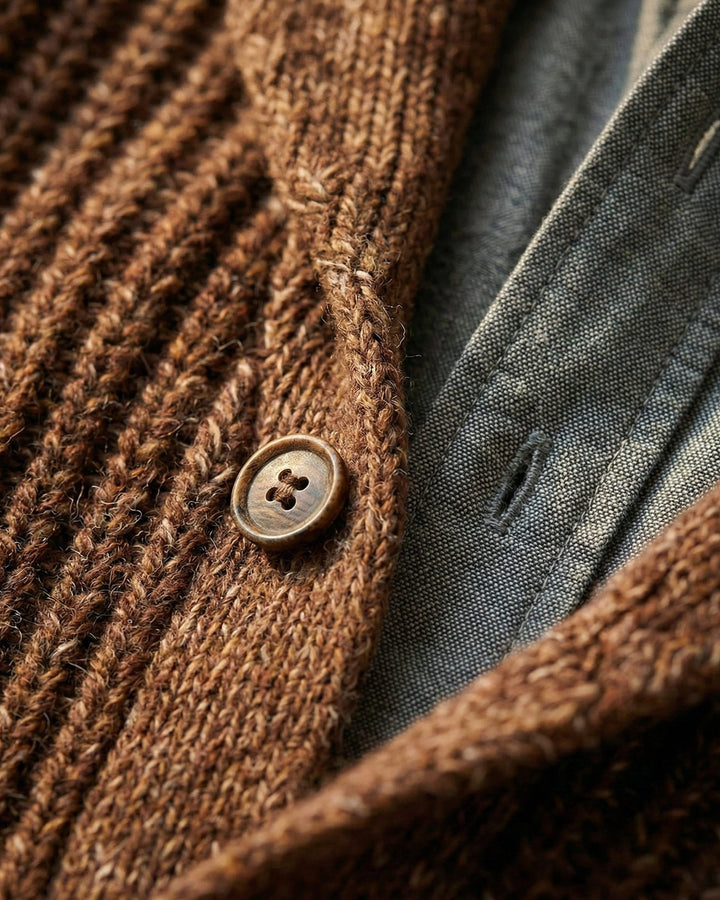 Stefano Strickjacke aus Wollmischung