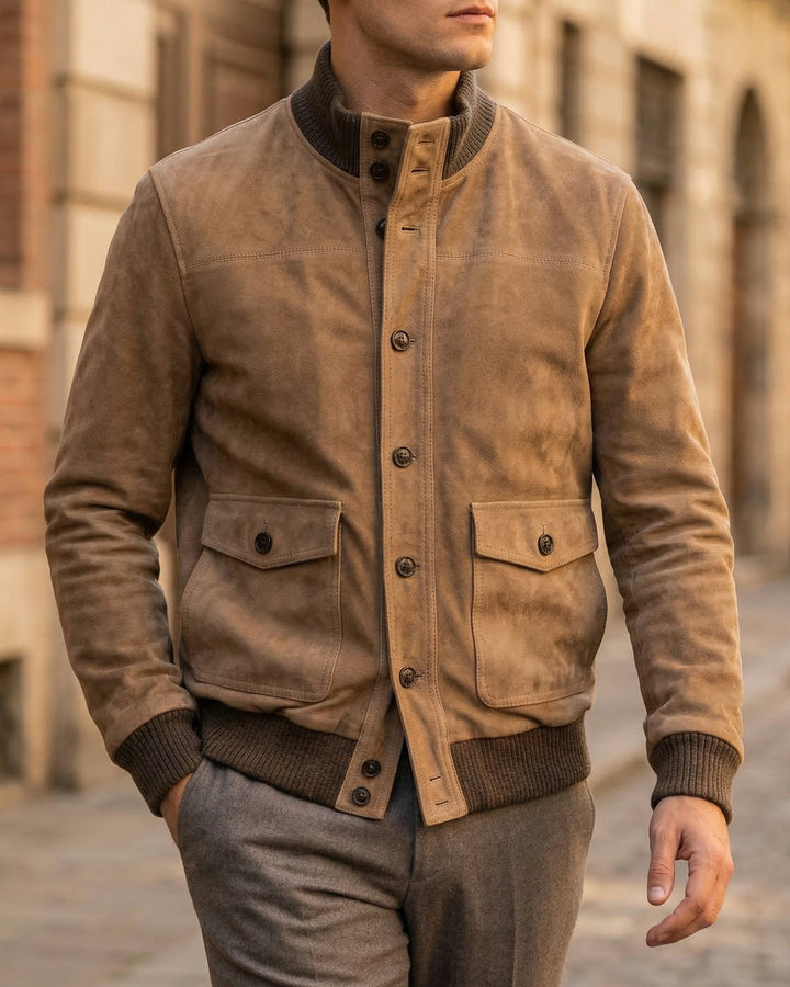 Rocco Wildlederjacke
