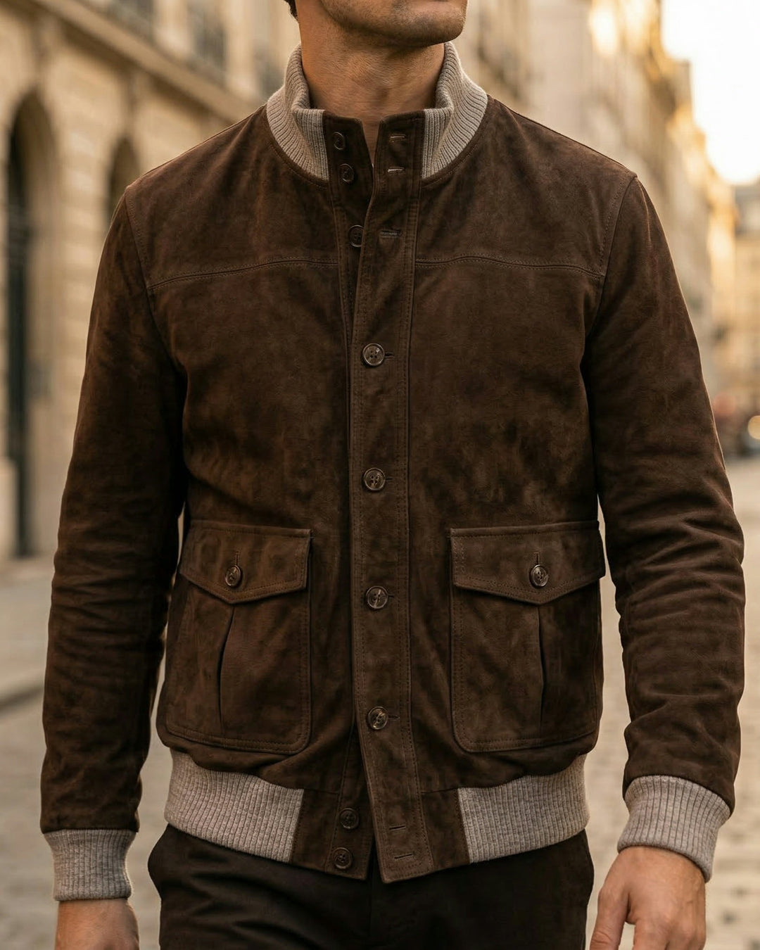 Rocco Wildlederjacke