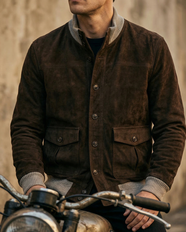 Rocco Wildlederjacke