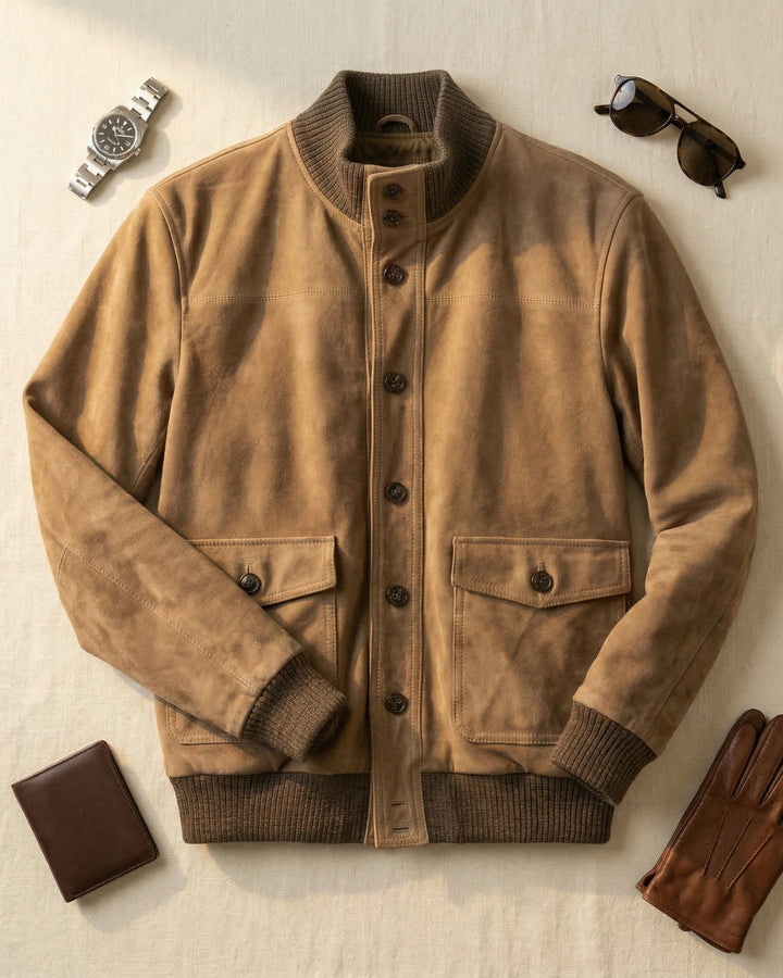 Rocco Wildlederjacke