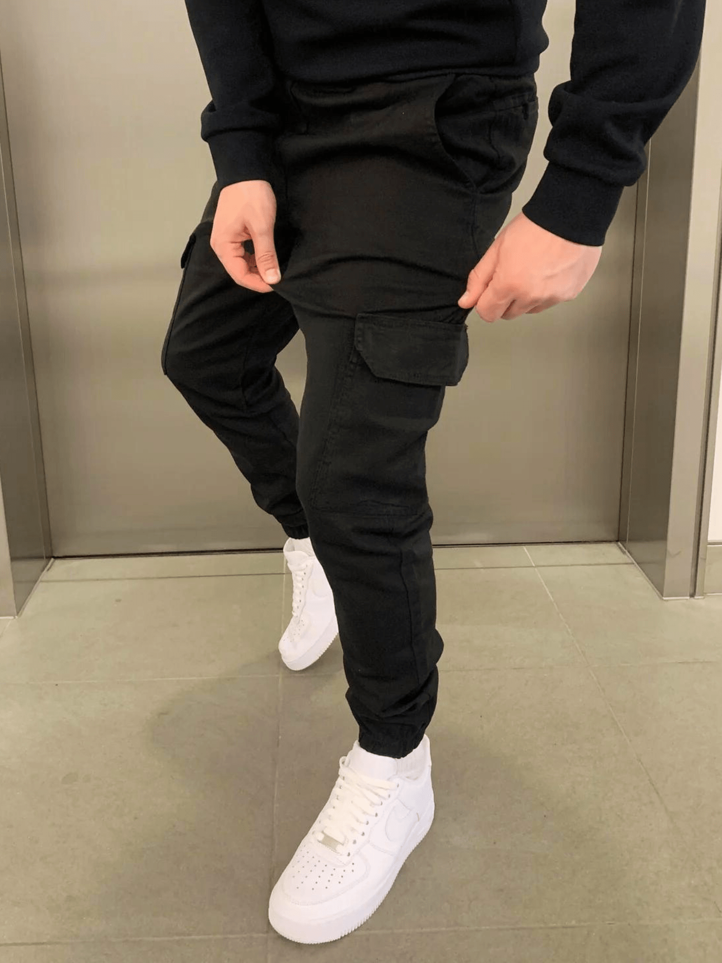 Cargo Jogger - Black