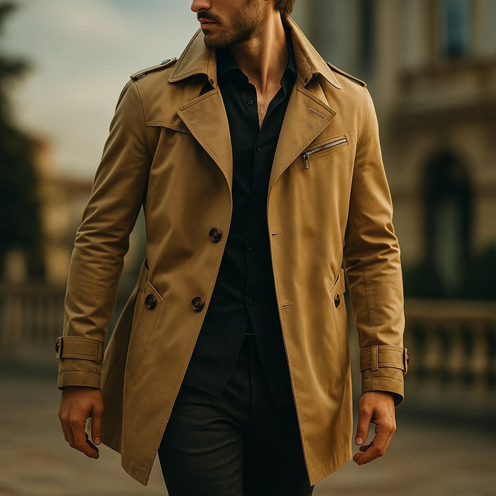 Juliano Wetterschutz-Trenchcoat