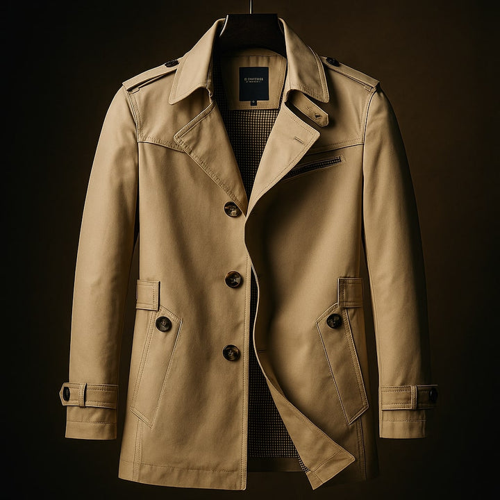 Juliano Wetterschutz-Trenchcoat