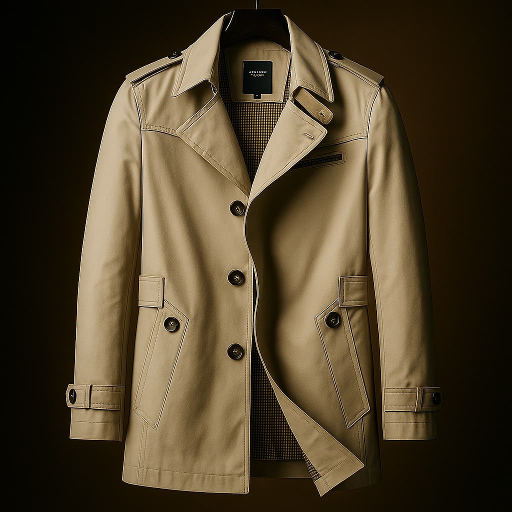 Juliano Wetterschutz-Trenchcoat