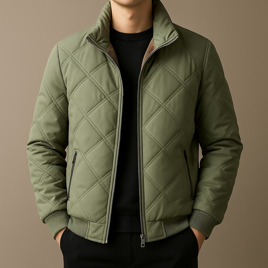 Hugo Gesteppte Fleece-gefütterte Jacke