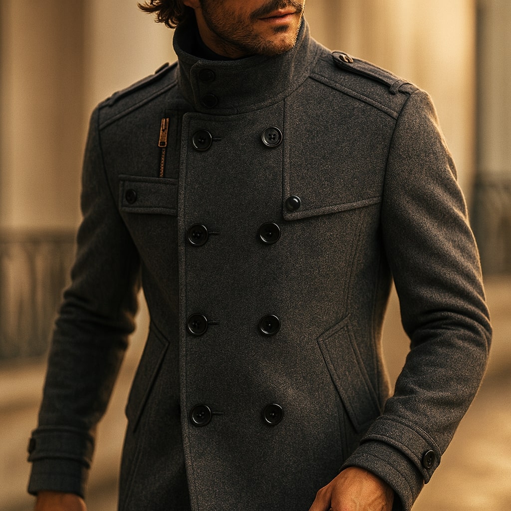 Marcello Getailorter Offiziersmantel