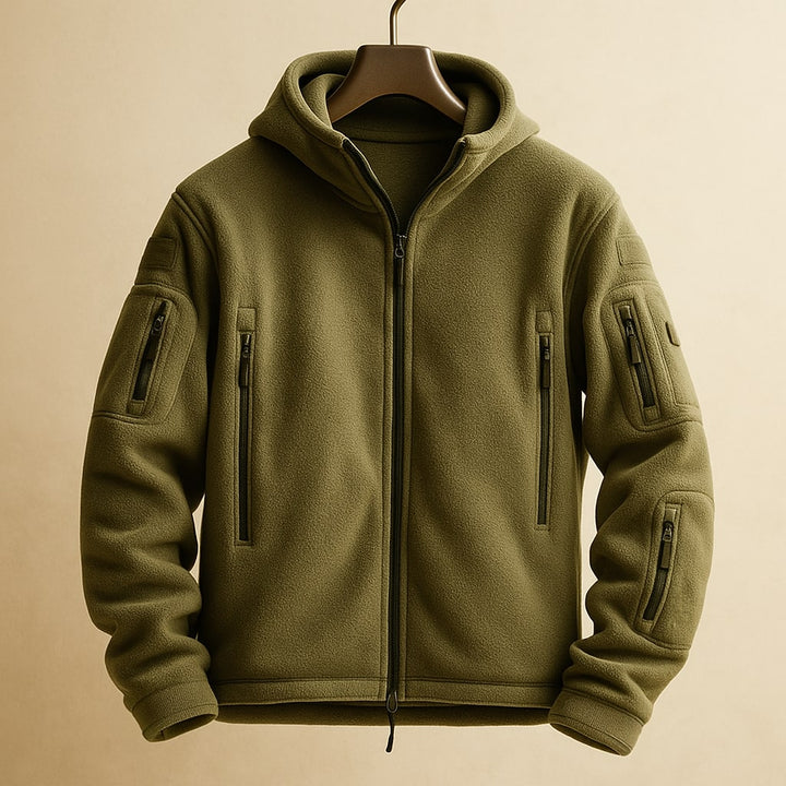 Rocco Fleecejacke mit Kapuze