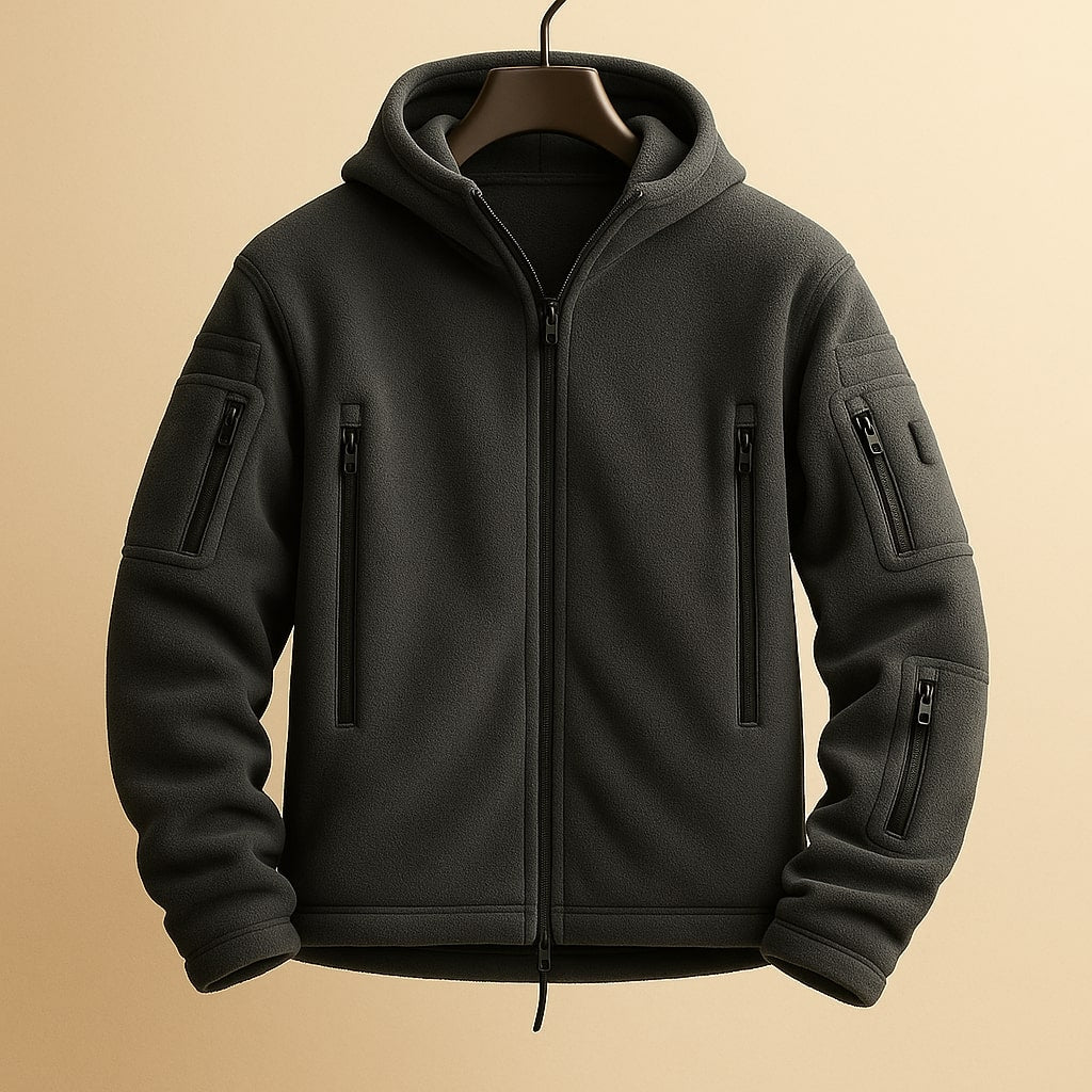 Rocco Fleecejacke mit Kapuze