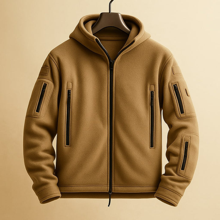 Rocco Fleecejacke mit Kapuze