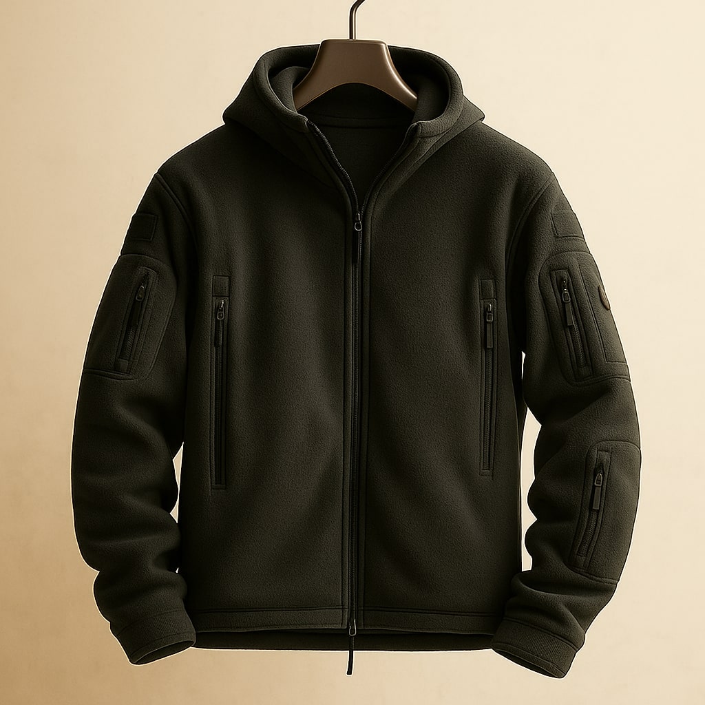 Rocco Fleecejacke mit Kapuze