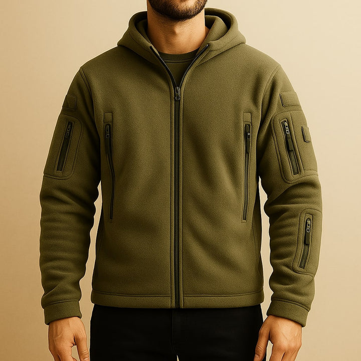 Rocco Fleecejacke mit Kapuze