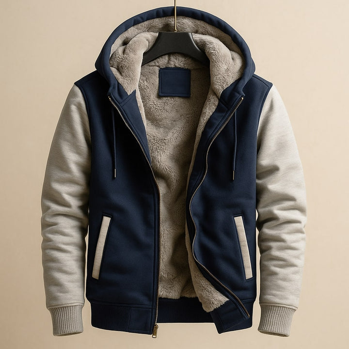 Marco Sherpa-gefütterte Jacke mit Kapuze