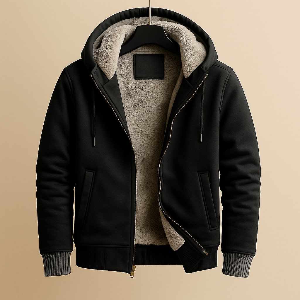 Marco Sherpa-gefütterte Jacke mit Kapuze