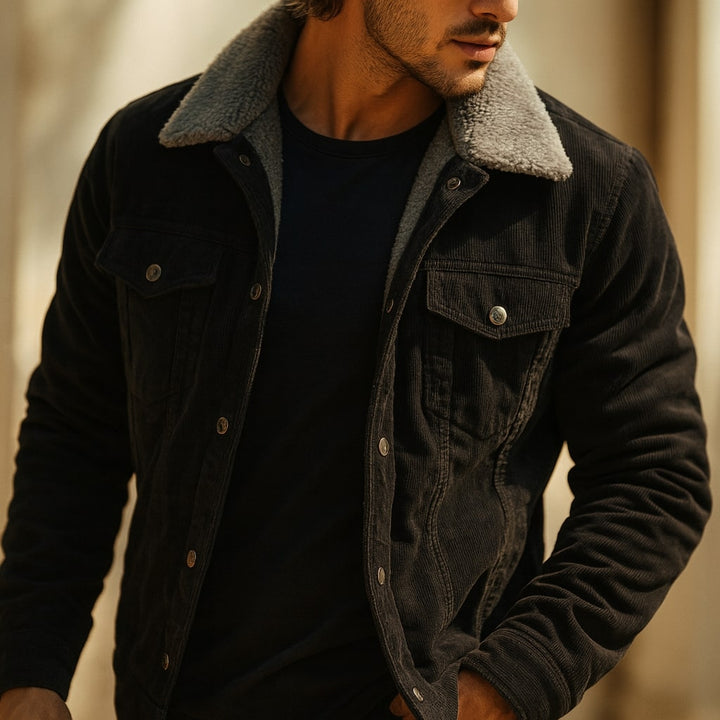 Alberto Cord-Sherpa-Jacke