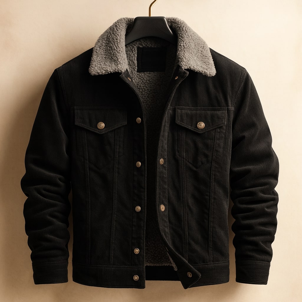 Alberto Cord-Sherpa-Jacke