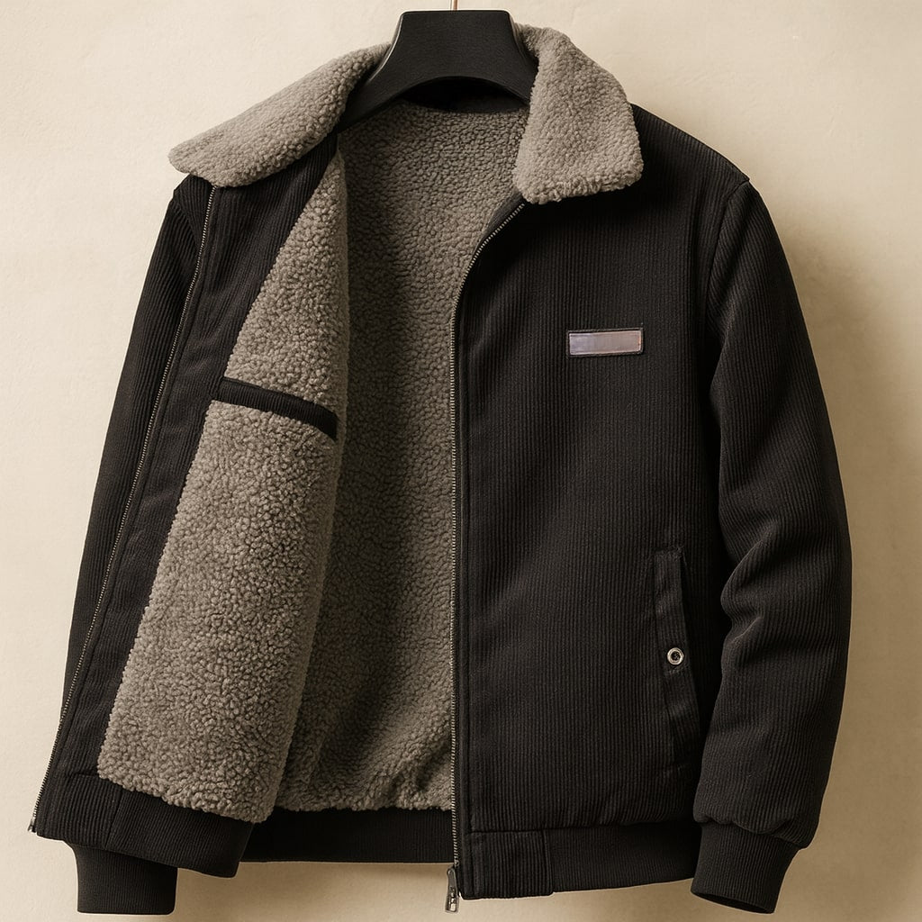 Lorenzo Cord-Sherpa-Jacke