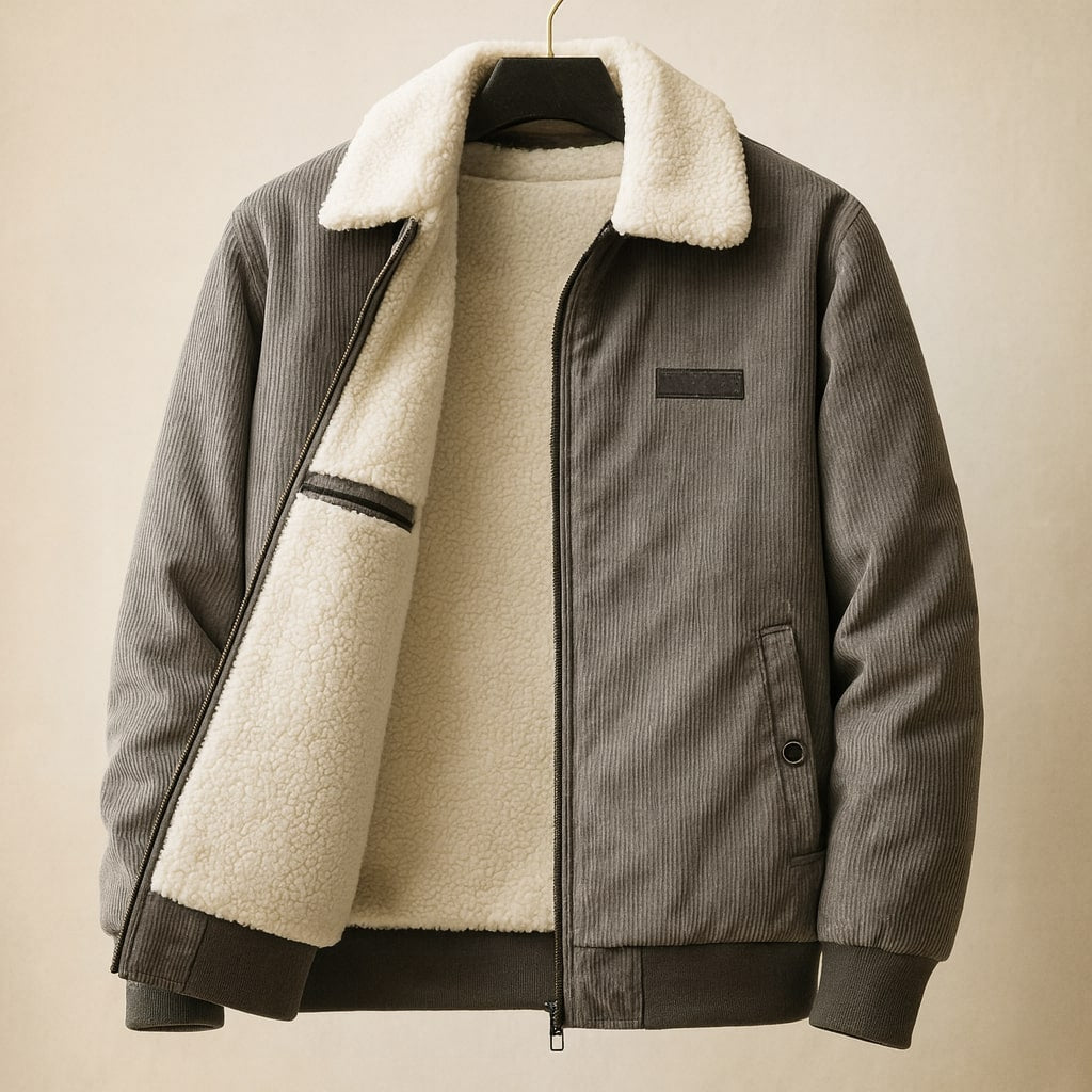 Lorenzo Cord-Sherpa-Jacke