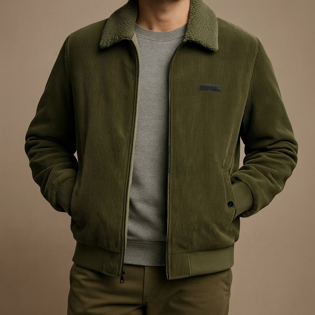 Lorenzo Cord-Sherpa-Jacke