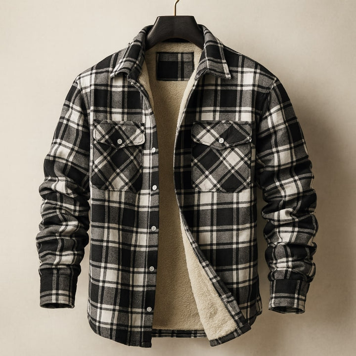 Marcello Gefütterte Overshirt-Jacke