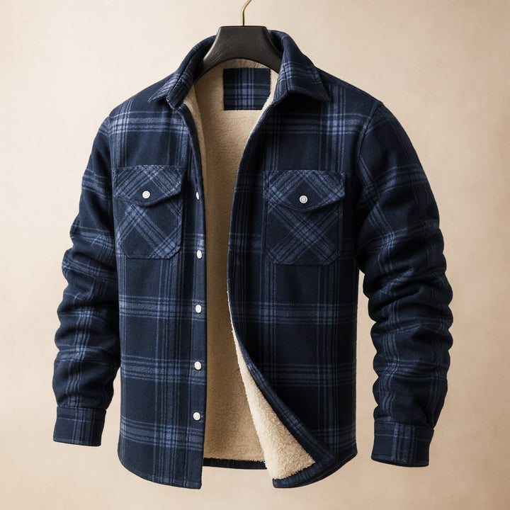 Marcello Gefütterte Overshirt-Jacke