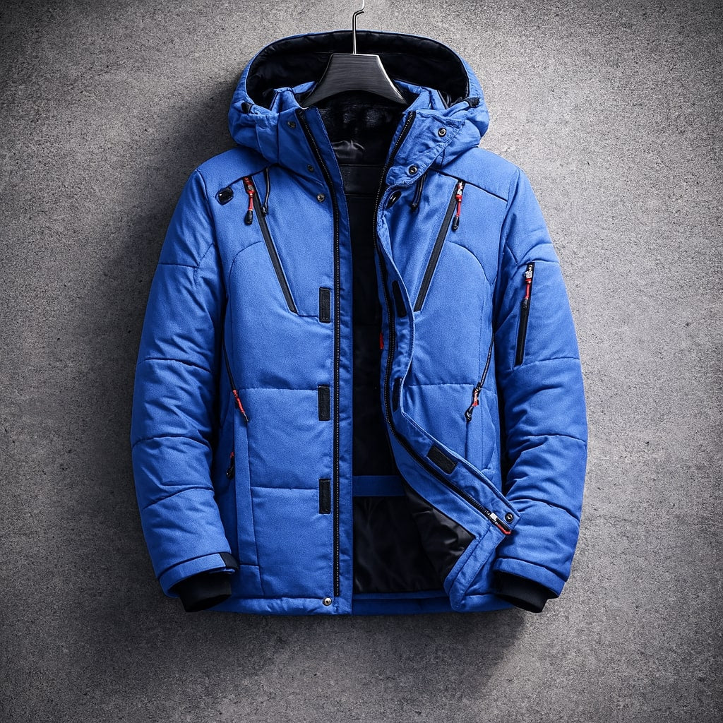 Sergio Isolierte Utility-Steppjacke