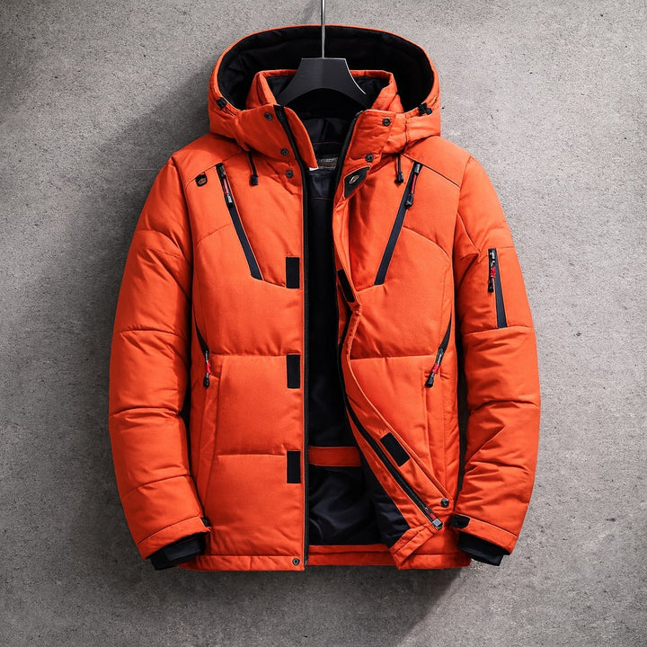 Sergio Isolierte Utility-Steppjacke