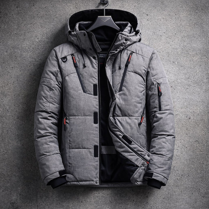 Sergio Isolierte Utility-Steppjacke