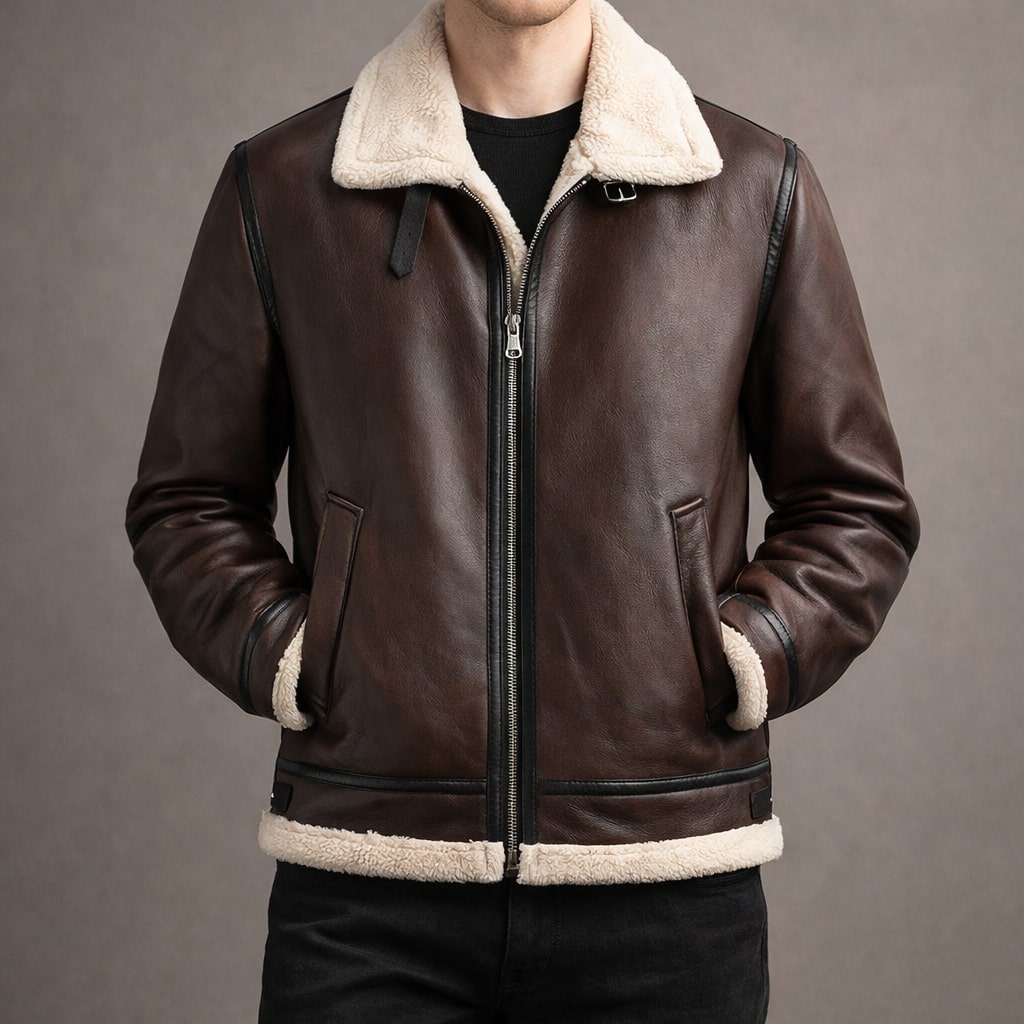 Riccardo Gefütterte Fliegerjacke