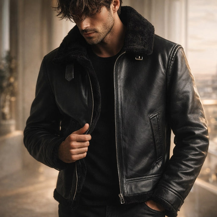 Riccardo Gefütterte Fliegerjacke