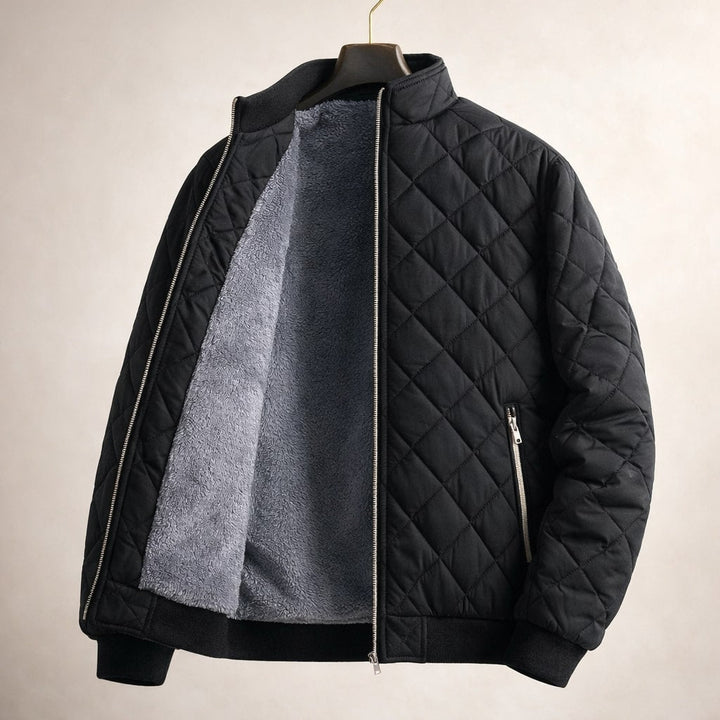 Stefano Gesteppte Fleece-gefütterte Jacke
