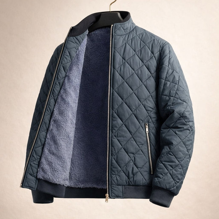 Stefano Gesteppte Fleece-gefütterte Jacke