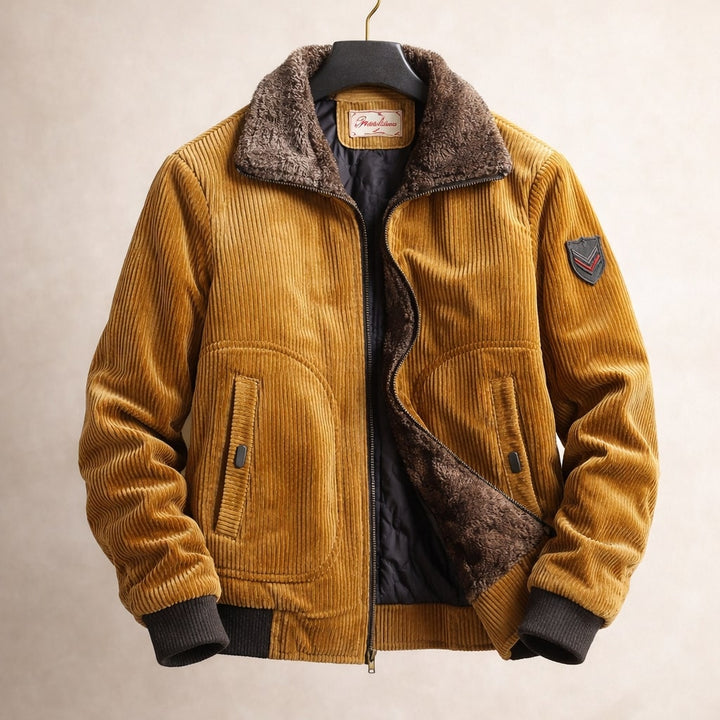 Bruno Gefütterte Cordjacke