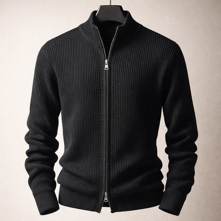 Riccardo Strickpullover mit Reißverschluss