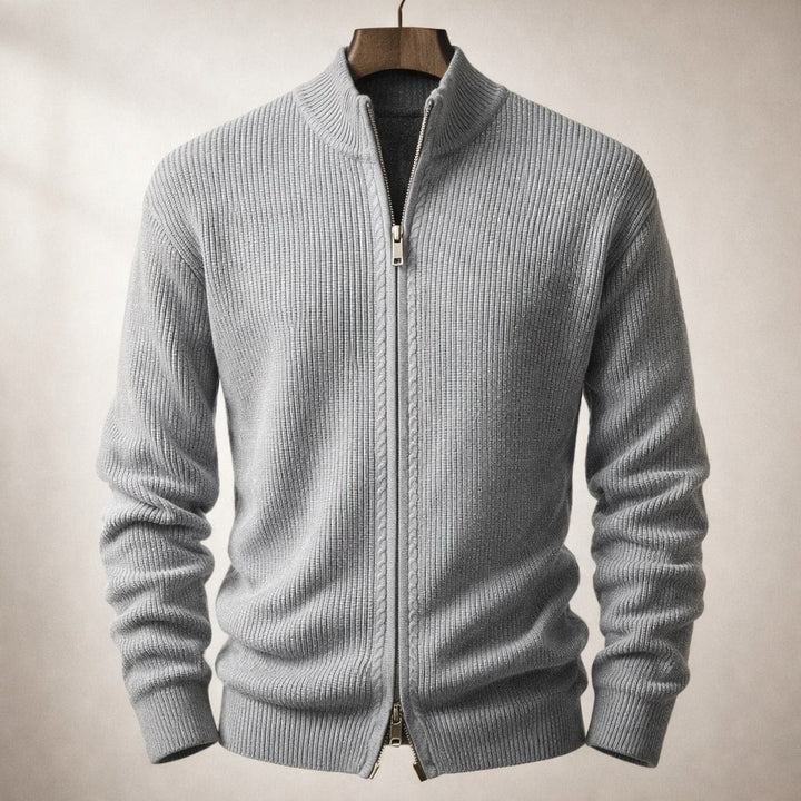 Riccardo Strickpullover mit Reißverschluss