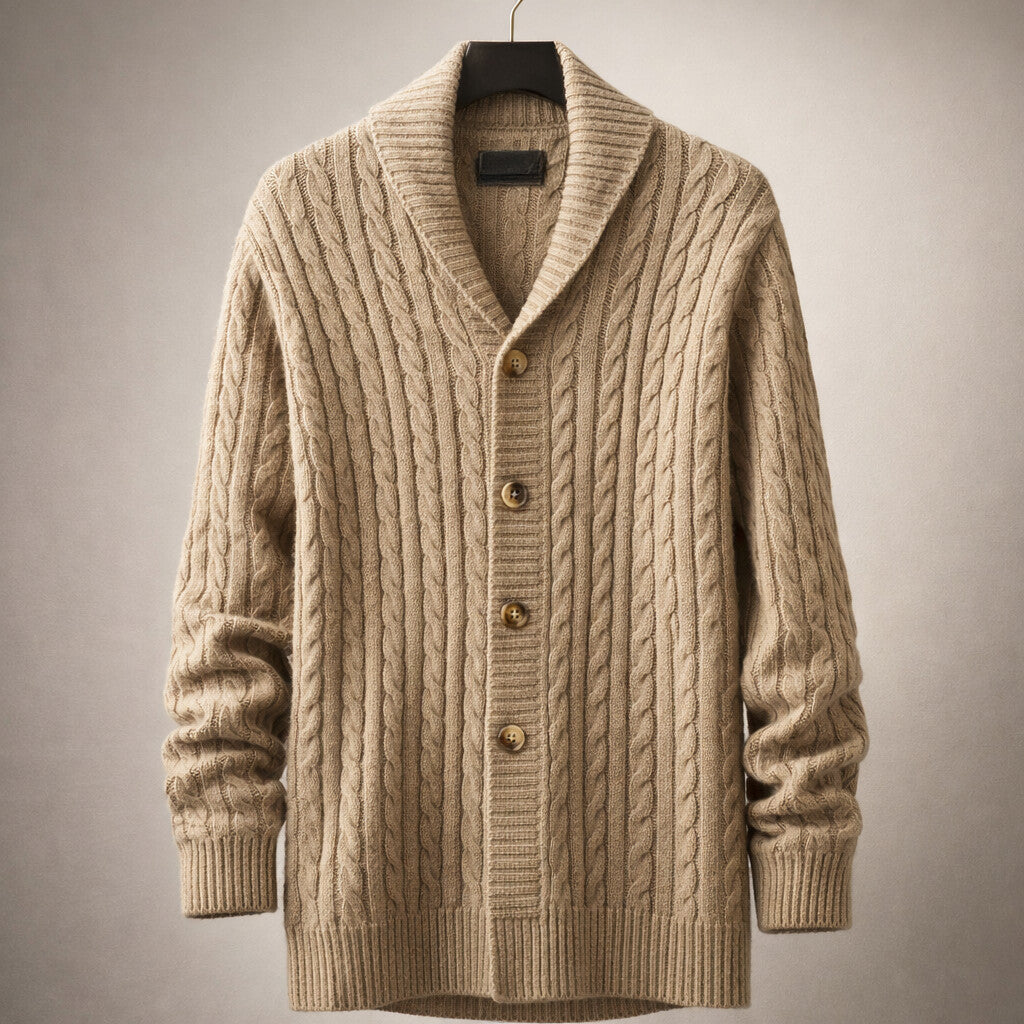 Giacomo Strickjacke mit Schalkragen