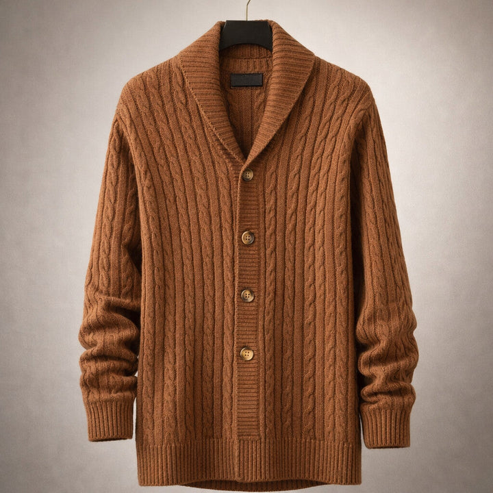 Giacomo Strickjacke mit Schalkragen