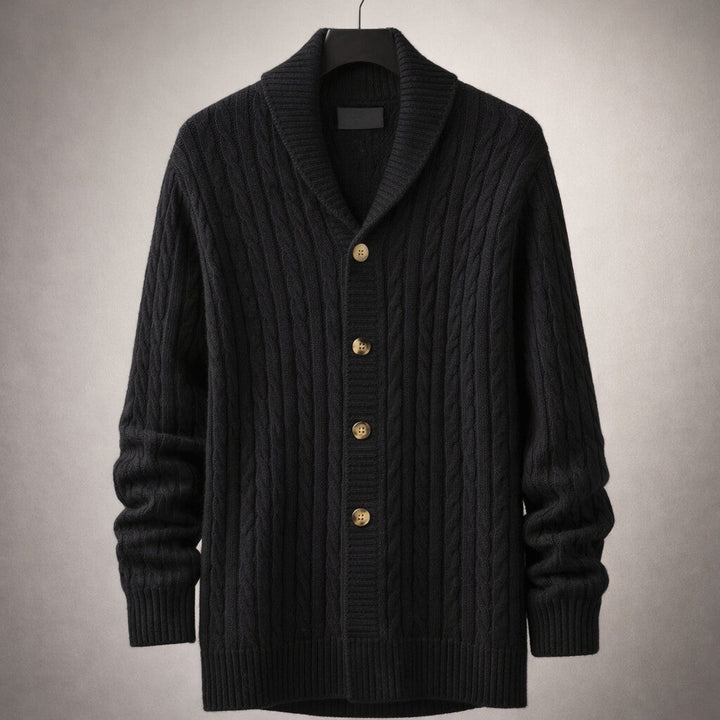 Giacomo Strickjacke mit Schalkragen