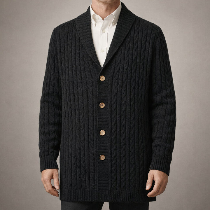 Giacomo Strickjacke mit Schalkragen