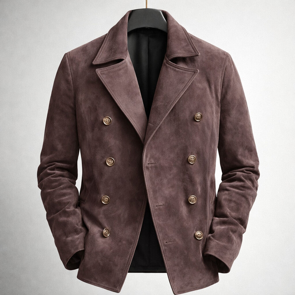 Vittorio Wildleder-Cabanjacke